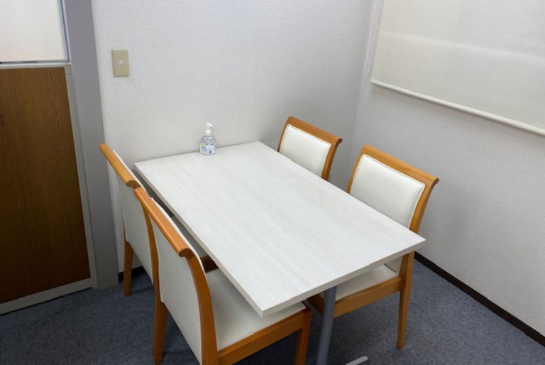 充実の学習環境:個別相談用の面談室。最適な学習方法や志望校のご提案などをこまめに行っています。