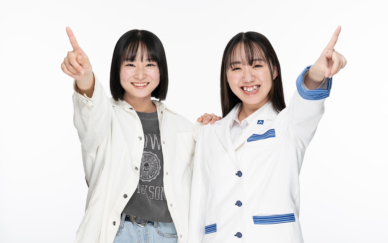 画像:田山さん&吉田先生