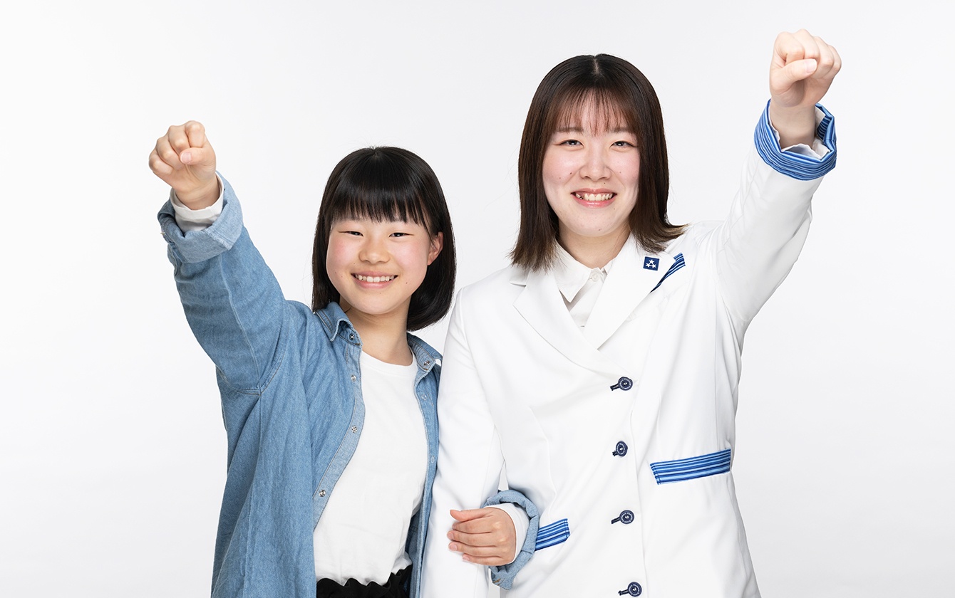 画像:岡本さん&古川先生