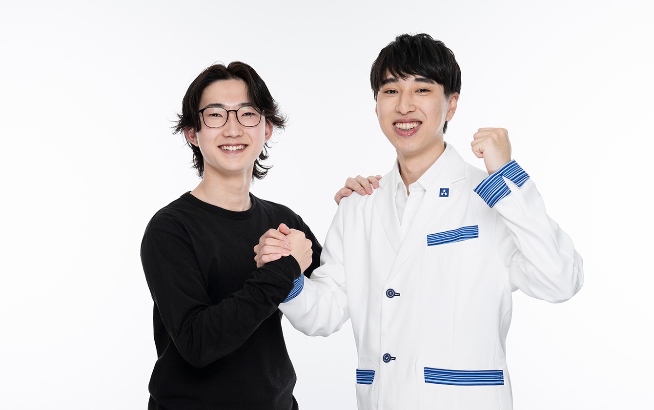 画像:櫻井さん&長岡先生