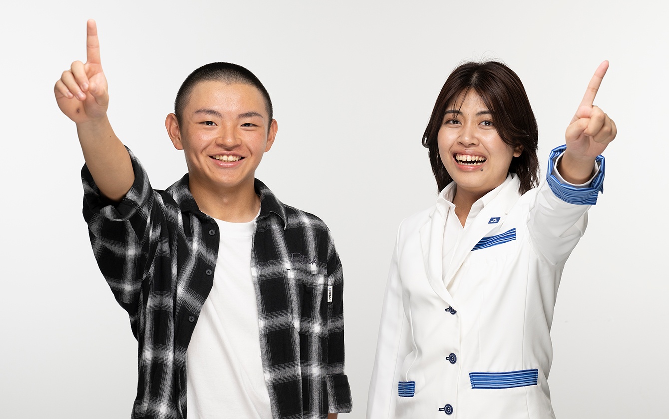 画像:平松さん&福永先生