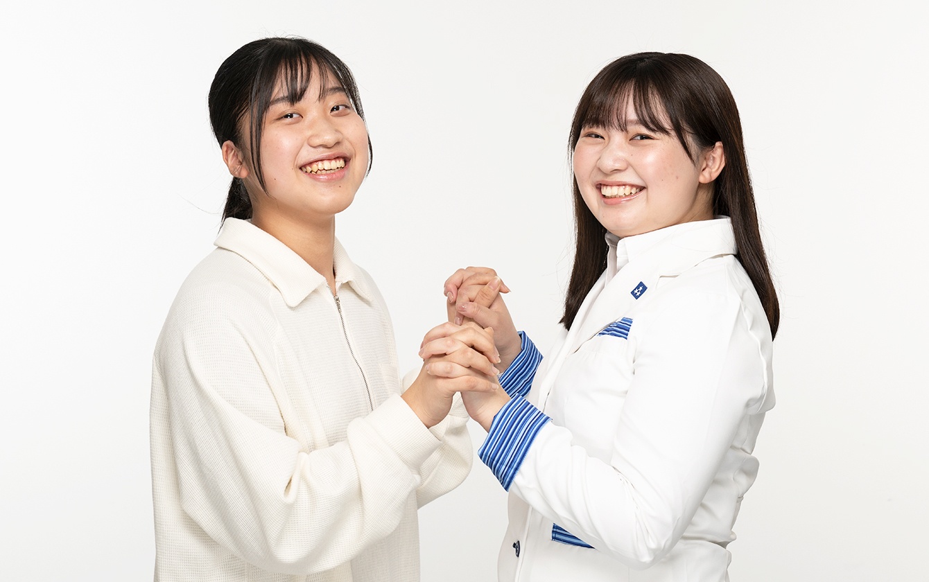 画像:峯村さん&佐々木先生