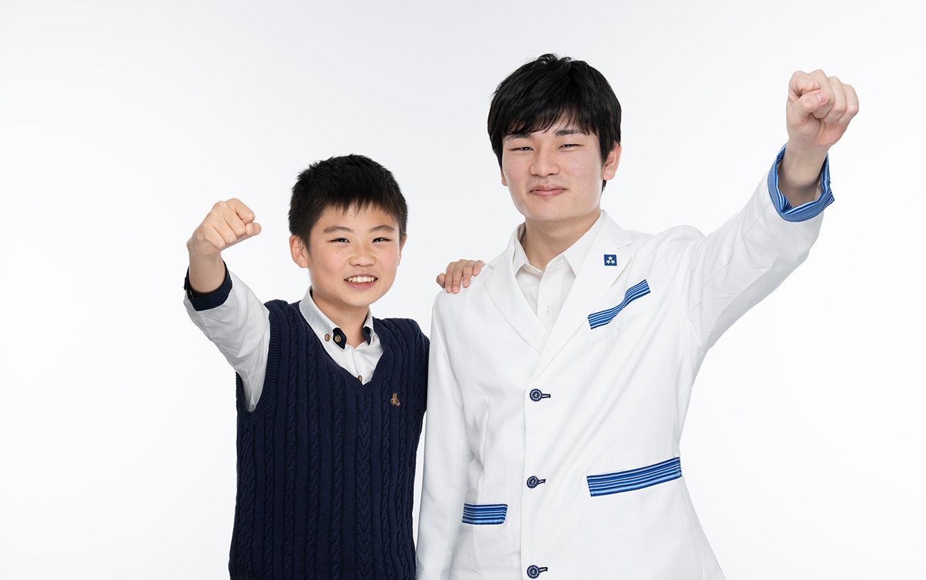 画像:豊田さん&石下先生