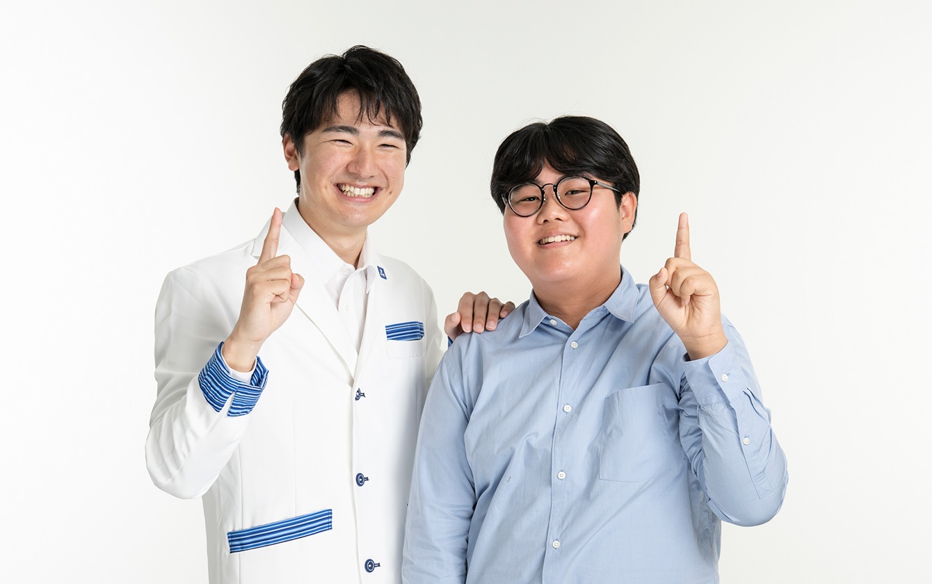 画像:松尾さん&中原先生